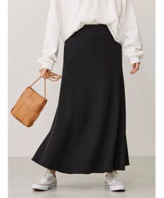 AMERICAN HOLIC リブフレアロングスカート