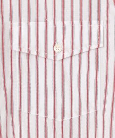 J.PRESS MEN ドビーマルチストライプ シャツ