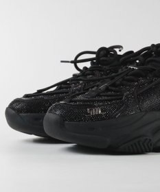 STEVE MADDEN VAULT 2R ボリュームソール ラインストーンスニーカー