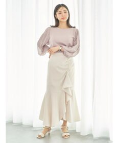 earth music&ecology マジョリカプリーツプルオーバー