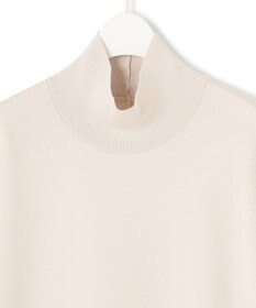 ICB L ウールブレンドスムース ハイネックワンピース