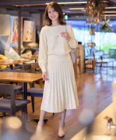 ANY SIS L 【セットアップ対応】スフレショート丈 プルオーバー