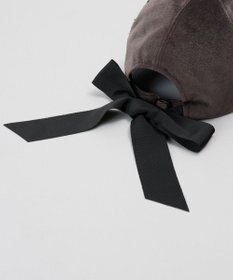 AURORA 【 LANVIN en Bleu （ランバン オン ブルー）】ベロアリボンキャップ