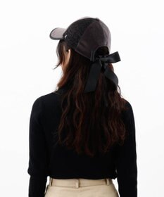 AURORA 【 LANVIN en Bleu （ランバン オン ブルー）】ベロアリボンキャップ