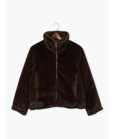 Te chichi 【宮本茉由着用】グラデーションファースタンドジャケット