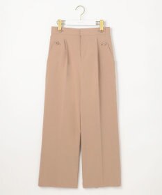 ANY SIS 【ストレッチ・接触冷感・撥水・UVカット・洗える】エアリーストレッチ ワイドパンツ