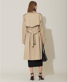 ICB L 【撥水加工】ＴＣシャンブレーツイル トレンチコート