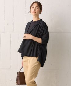 組曲 【WEB限定】シアーツイルジャージーショート カーディガン