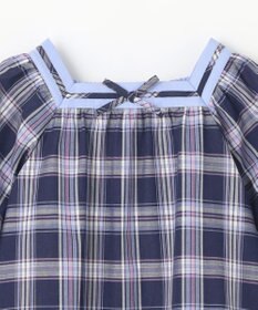 組曲 KIDS 【110-140㎝】プランタンチェック ブラウス
