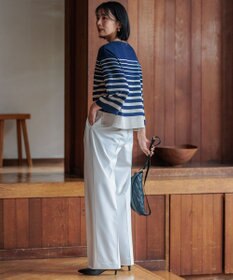 23区 L 【CLASSY.11月号掲載/洗える】ドライ2WAYストレッチ ワイドパンツ