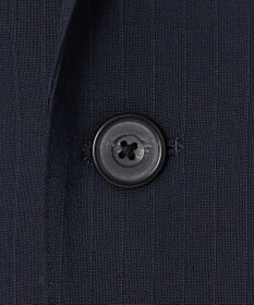 GOTAIRIKU 【オールシーズン対応】WOOL×POLYESTER ライトウェイト スーツ（ネイビーストライプ）