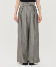 uncrave ヘリンボーンスーツ ワイドパンツ（uncrave WHITE）