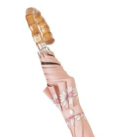 MOONBAT 【 遮光率100％/遮熱/UV】PAUL&JOE ACCESSOIRES(ポール&ジョー) 晴雨兼用日傘  Lovely daisy  クリザンテーム ヌネット 長傘 竹手元