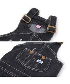 PET PARADISE Lee デニム オーバーオール 《ブラック》 小型犬