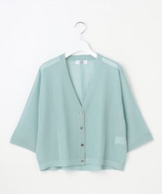J.PRESS LADIES S 【WEB限定カラーあり・洗える】SHEER LIGHT KNIT Vネック カーディガン