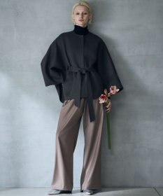 自由区 【カトリエムブーケ】　Nouvelle silhouette タックパンツ