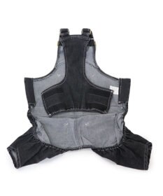 PET PARADISE Lee デニム オーバーオール 《ブラック》 小型犬