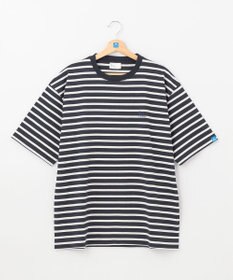 SHARE PARK MENS 【UNISEX】UVカット ボーダーロゴTシャツ