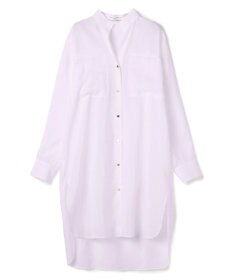 BEIGE， PAULINE / リネンヴィスコースオーバーサイズロングシャツ