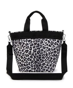 LeSportsac BUCKET TOTE/ニュートラルレオパード