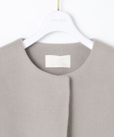 ANY SIS ノーカラー コート