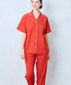 une nana cool 【綿混】両染ジャージ半袖パジャマ MADE WITH LIBERTY FABRIC