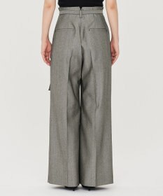 uncrave ヘリンボーンスーツ ワイドパンツ（uncrave WHITE）