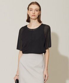 ICB 【洗える】シアージャージ カットソー