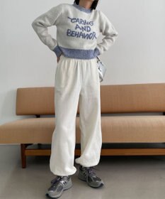 WEGO フラッフィーグラフィックちびニット