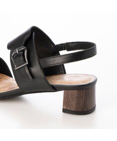 ing <ing>スクエアトゥバックベルトサンダル