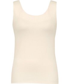 Wing カップ付きタンクトップ 綿混素材(身生地) ラク きれいなバストシルエット 【シンクロブラトップ リブタイプ】 ノースリーブ ブラトップ ET1172 ウイング／ワコール