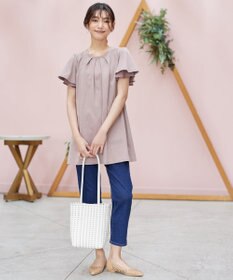 Tiaclasse メルカドウーヴンバッグ