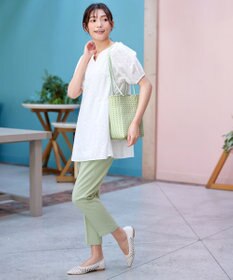 Tiaclasse メルカドウーヴンバッグ