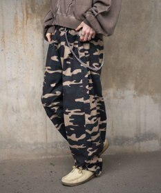 WEGO チェーン付きバルーンパンツ