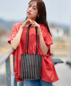 Tiaclasse メルカドウーヴンバッグ