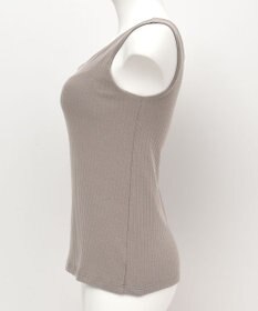 Wing カップ付きノースリーブ　【シンクロブラトップ　リブタイプ】　ラクしてきれいなシルエット　ウイング／ワコール　ET1171