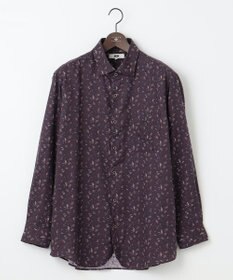 JOSEPH ABBOUD 【キングサイズ・サスティナブル素材】フラワーモチーフプリント シャツ