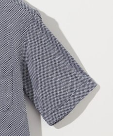 JOSEPH ABBOUD 【ストレッチ・イージーケア】コンパクトジャージープリントシャツ