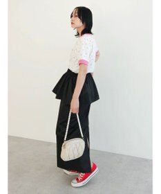 Green Parks アリス／小花ワッペンＴＥＥ