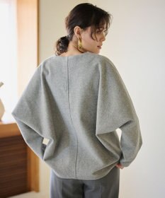 #Newans 【洗濯機可能/セットアップ】コクーンシルエットエアリープルオーバー