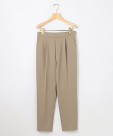 組曲 【暖かい・美シルエット・ストレッチ】バックウォーム テーパードパンツ