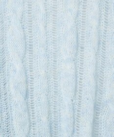 WEGO ケーブルメッシュメランジニット