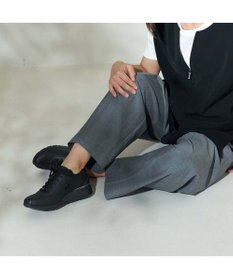 Riz raffinee <Riz raffinee>【le coq sportif×Riz raffinee】ヒールアップ厚底スニーカー