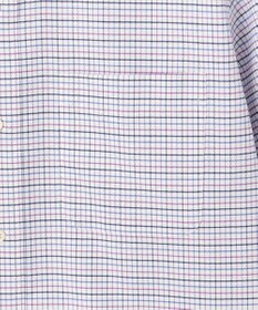 J.PRESS MEN 【WEB・一部店舗限定】オックスフォードトリプルカラーチェック 半袖シャツ/B.D