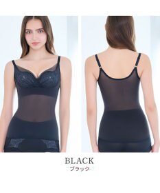 BRADELIS New York 【BRADELIS NewYork peace】　キャッチャーカップソフトエアーブラキャミ26