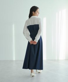 YECCA VECCA ベアドッキングワンピース