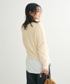 Green Parks シャギーロゴニットプルオーバー