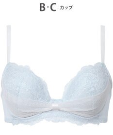 WACOAL ブラジャー 【リボンブラ For girls】 【若い世代の体型特徴を考えた設計】 きれいな谷間をメイクしてキープ まるみのあるシルエット レディース BRB409 /ワコール