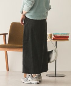 AMERICAN HOLIC コーデュロイベイカータイトスカート