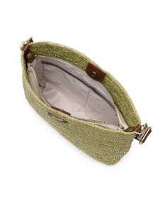 IBIZA ラフィア　ショルダーバッグ（草木染め）